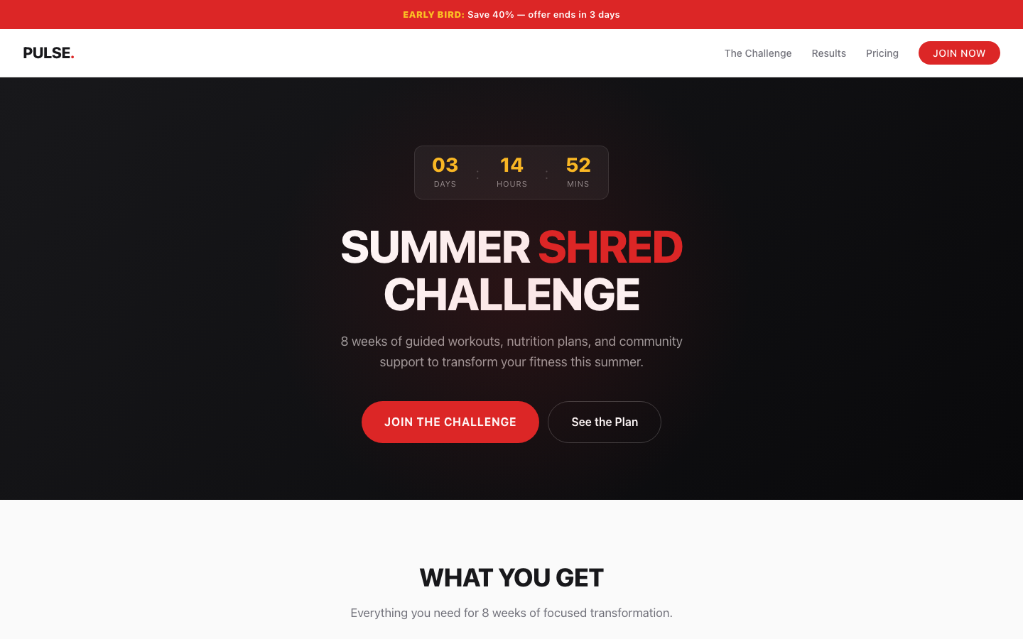 Landing Pages & Campaigns preview